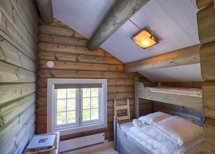 シャレー New Timber With Stunning Views & Comfort Beitostolen